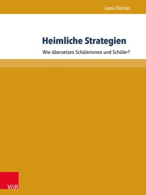 cover image of Heimliche Strategien